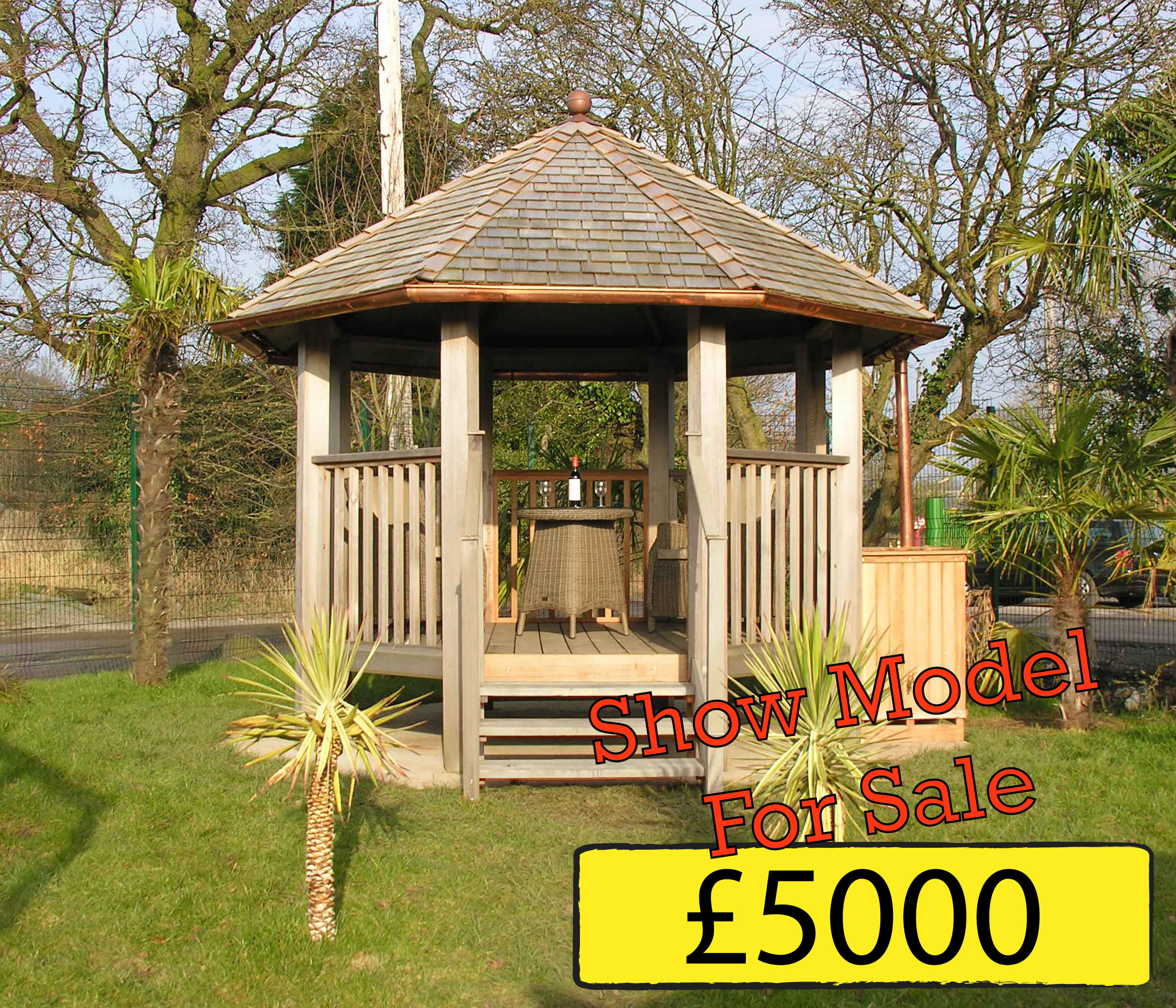 Western Red Cedar Garden Pavilion