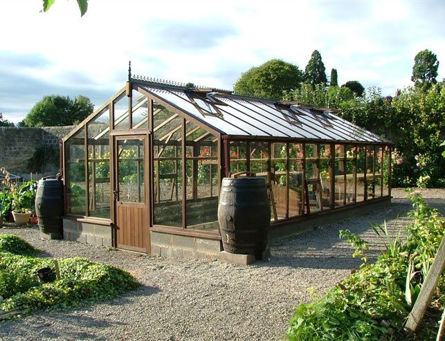 24ftx12ft cedar bespoke greenhouse