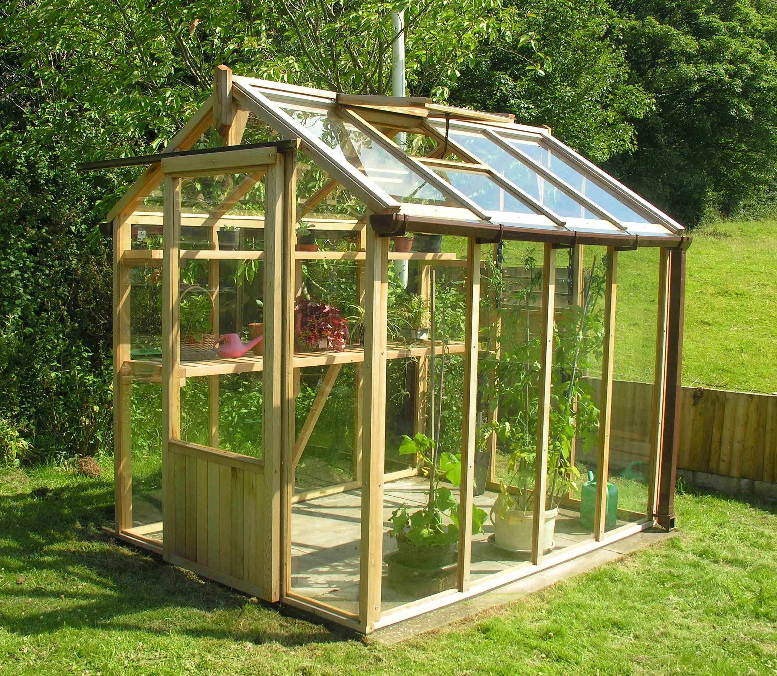 6 x 8 western red cedar seedarhouse 