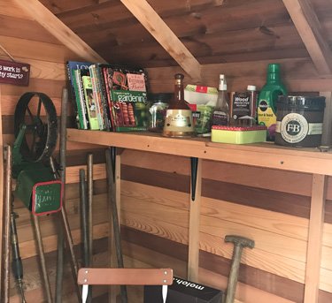 Shed combo Interior