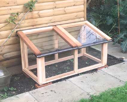 Tall Cedar Coldframe with UK Delivery