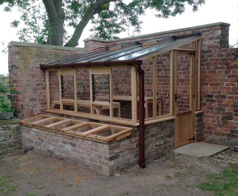 Timber Lean-to made to size Timber Lean-to made to size