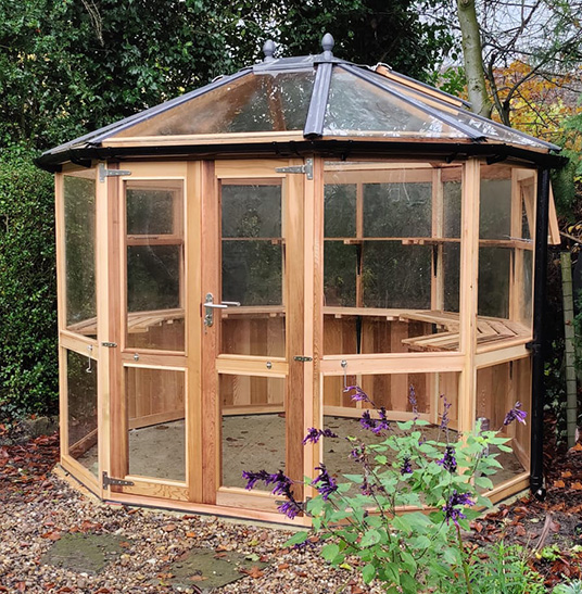 Maintainance Free Decagonal Greenhouse 