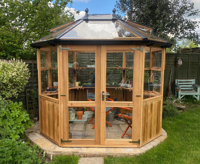 Round Greenhouses Woodpecker Joinery