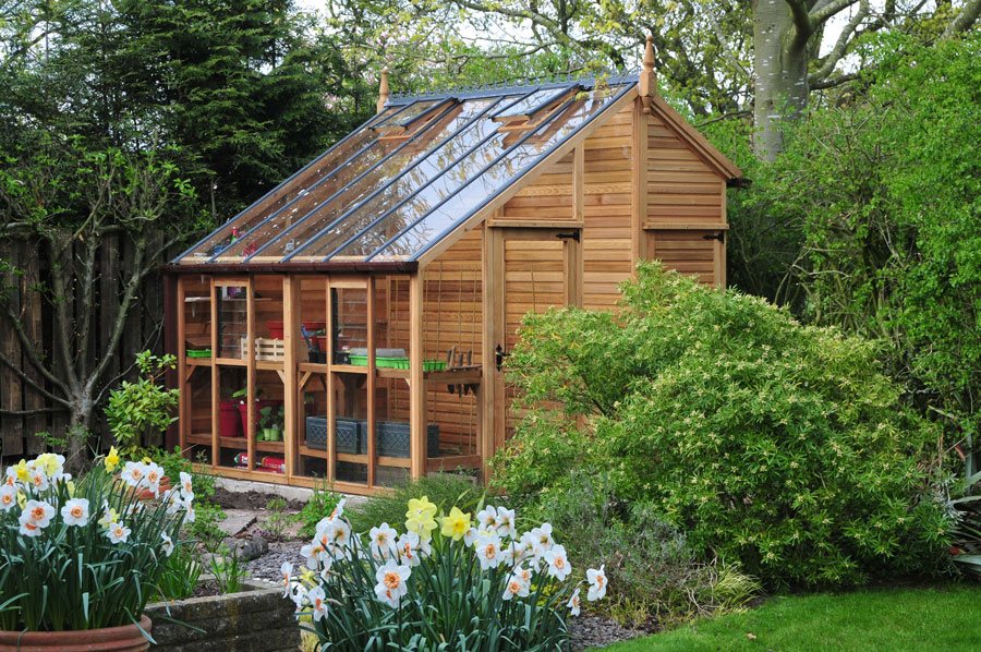 Centaur Wood Joinery - Garden Shed And Greenhouse Combination